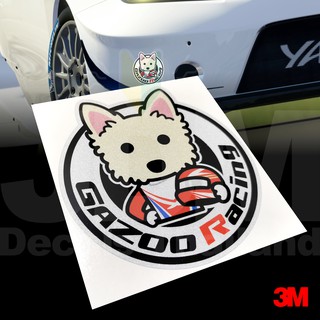 สติ๊กเกอร์ TOYOTA GAZOO RACING