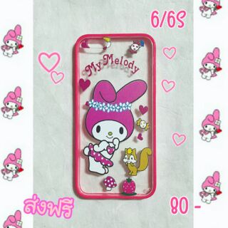 พร้อมส่งเคสลายการ์ตูนสำหรับไอโฟน6/6Sราคา 80 บาทส่งฟรี