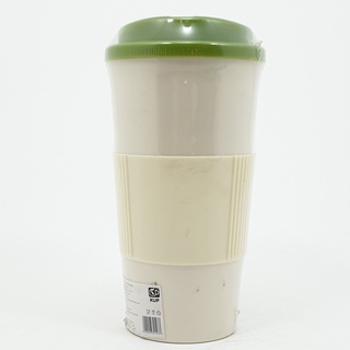 Bighot KUP แก้วพลาสติกมือจับซิลิโคน ขนาด 500ml. ZTL011-CLG สีเขียว