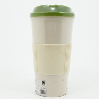 Ghouse online KUP แก้วพลาสติกมือจับซิลิโคน ขนาด 500ml. ZTL011-CLG สีเขียว