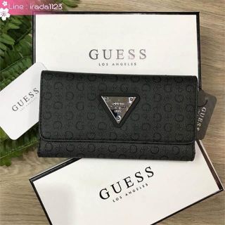 GUESS FACTORY WOMENS SAFFIANO LONG WALLET  ของแท้ ราคาถูก