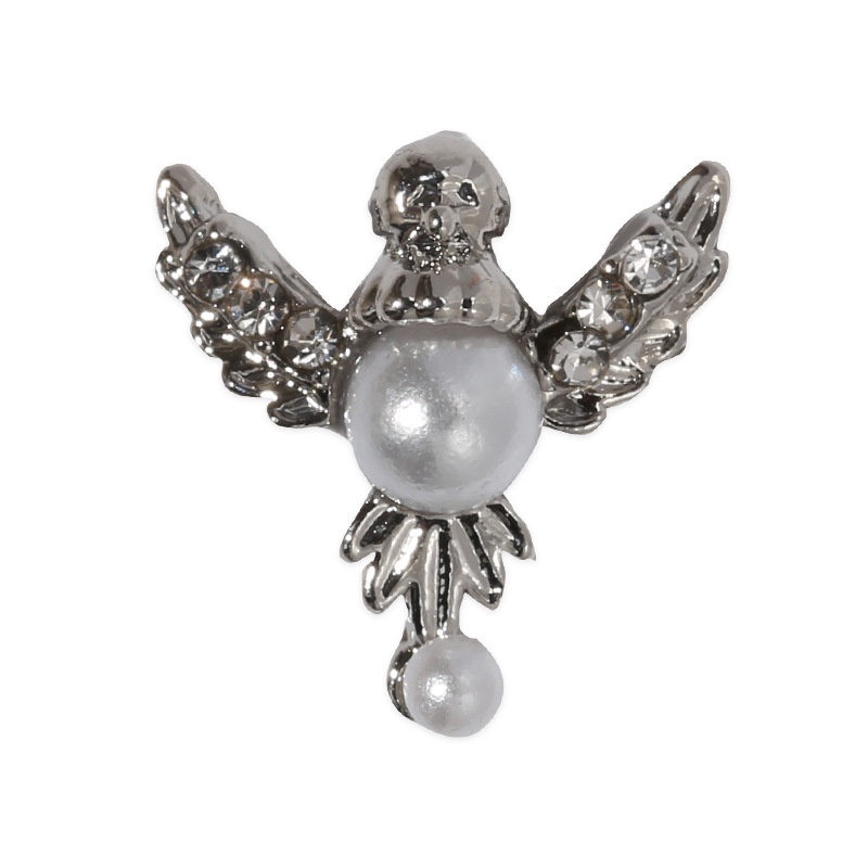 ใหม่ อุปกรณ์ตกแต่งเล็บ เพทาย ไข่มุก เพชร สวยหรู สําหรับตกแต่งเล็บ Diy - รูปที่ 3