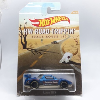 รถเหล็ก Hotwheels ACURA NSX HW ROAD TRIPPIN STATE ROUTE 190 (ib22)