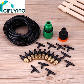 ❀ ciflying❀  Outdoor G Misting Cooling System Fitting 4/7mm Hose 10pcs Nozzles Kit