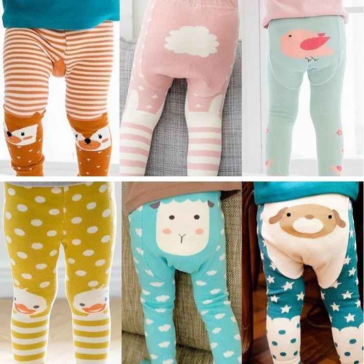 กางเกงเด็กอ่อน ขายาวสไตล์เกาหลี KID'S LEGGINGS