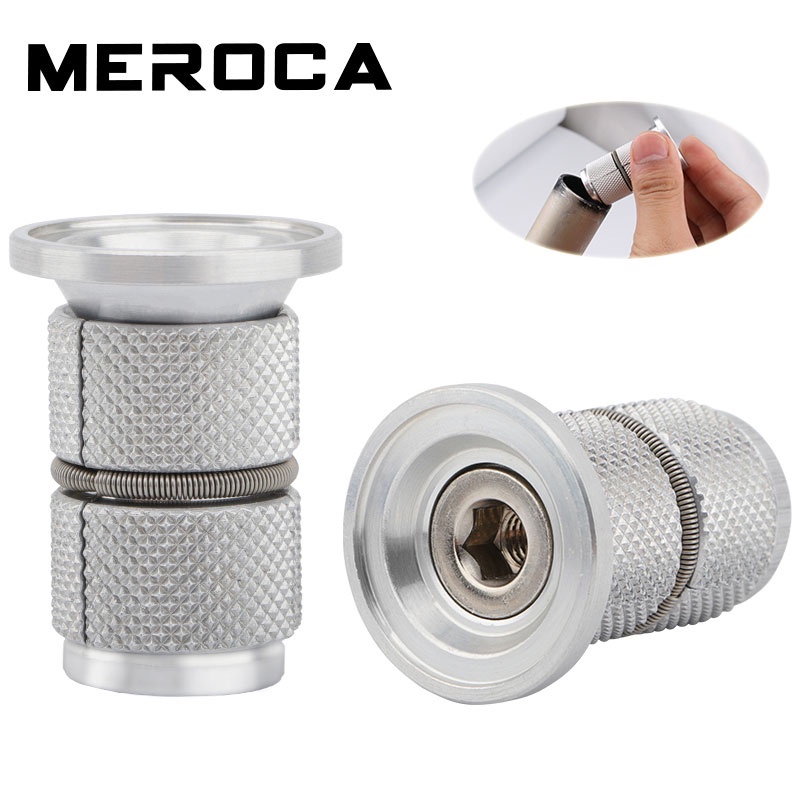 Meroca จักรยานชุดหูฟังสกรูขยายล็อคแกนสกรู 28.6 มม.จักรยานด้านหน้าส้อม Expander ชุดหูฟังปลั๊กหมวก