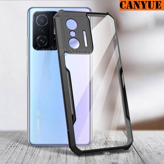 Infinix Hot 12 Play 12i 11 11S 10i 10s 10T 10 9 Play Zero 8 8i Shockproof Phone Casing Clear Acrylic Hard Case Back Cover Protective Airbag Shell Camera Protection Bumper Transparent Covers Cases