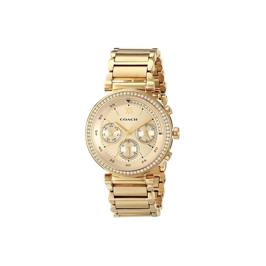 Coach Women's Swiss 1941 Sport Gold-plated Bracelet Watch 36mm14502037