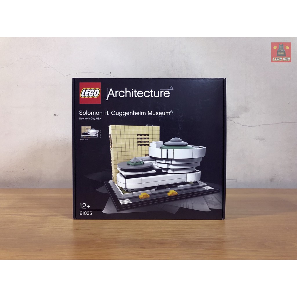 Lego Architecture 21035 Solomon R. Guggenheim Museum เลโก้ อาคิเทคเจอร์ พิพิธภัณฑ์โซโลมอน อาร์. กุกเ