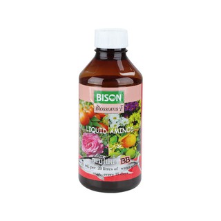 BISON Blossoms F Water FERTILIZER 1KG ปุ๋ยอะมิโนสูตรน้ำสำหรับไม้ดอก-ไม้ใบ-ไม้ผล 1L ปุ๋ย ปุ๋ยและเมล็ดพันธุ์ สวนและอุปกรณ์