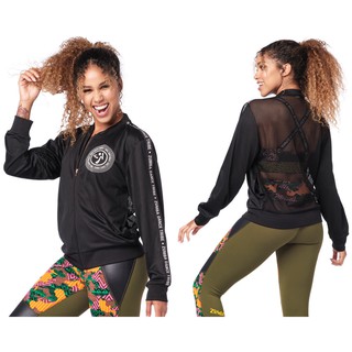 Zumba Dance Tribe Mesh Zip-Up Jacket (เสื้อแจ็คเก็ตออกกำลังกายซุมบ้า)