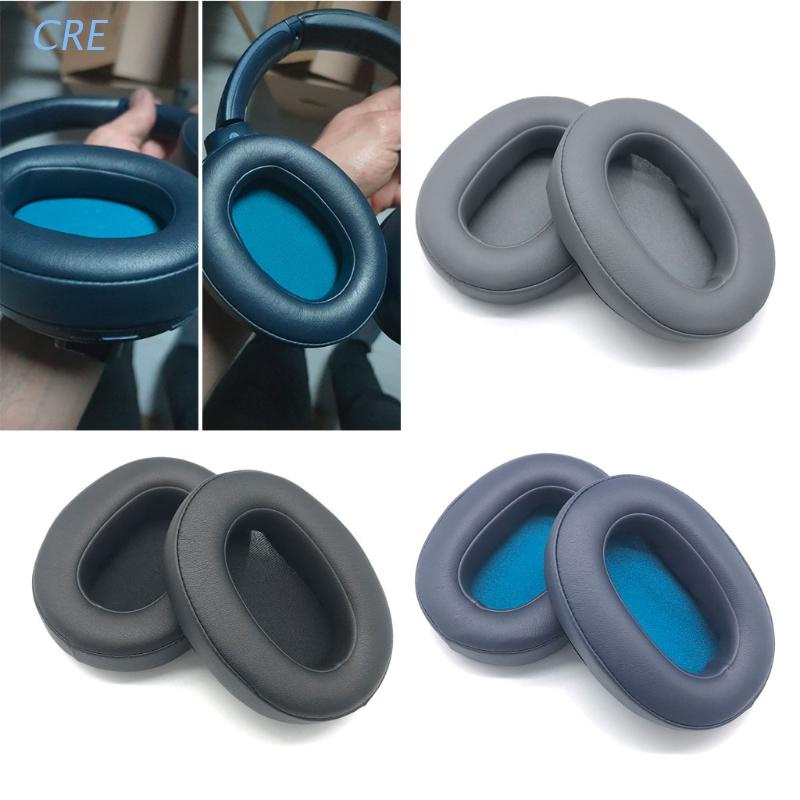 Leather Ear Cushion Sponge Cover Earpad for So-ny WH-XB900N Headset Spare Part