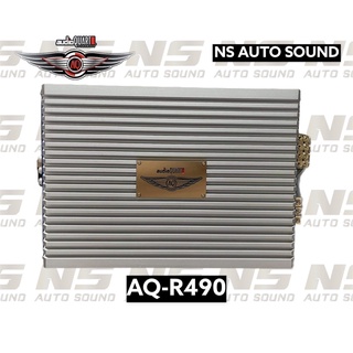 AUDIO QUART รุ่น AQ-R490 เพาเวอร์แอมป์ Class AB 4Ch 1600Watts. (Silver)