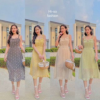 H699-8 เดรส ผ้าชีฟอง Hi-so fashion