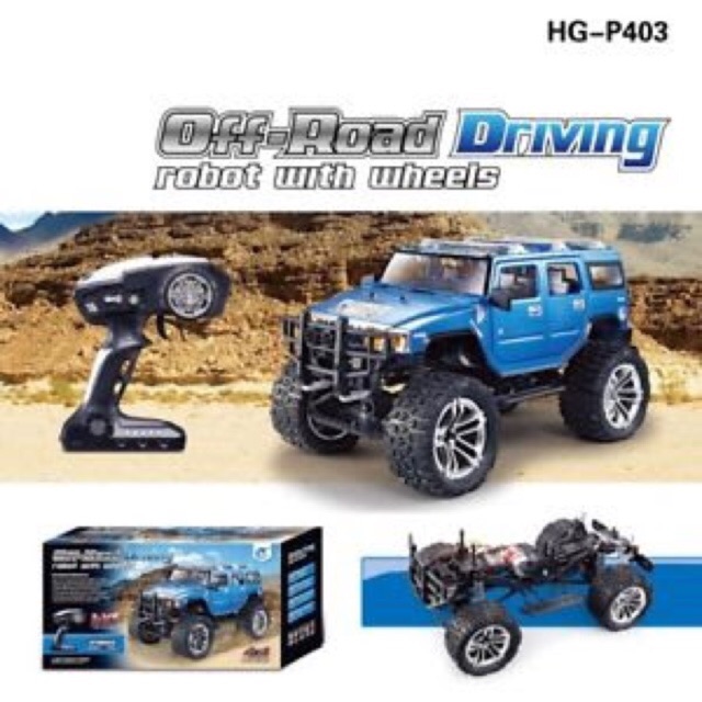 รถบังคับ p403 Crawler Hummer servo speed  RTR