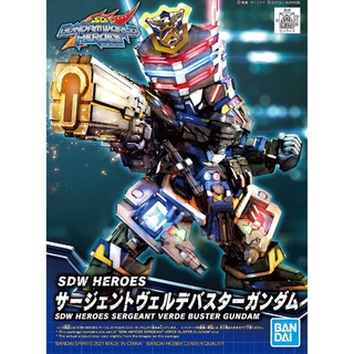 [ส่งตรงจากญี่ปุ่น] Bandai กันดั้ม Sdw Heroes Sergeant Verde Buster Gundam นําเข้าจากญี่ปุ่น ใหม่