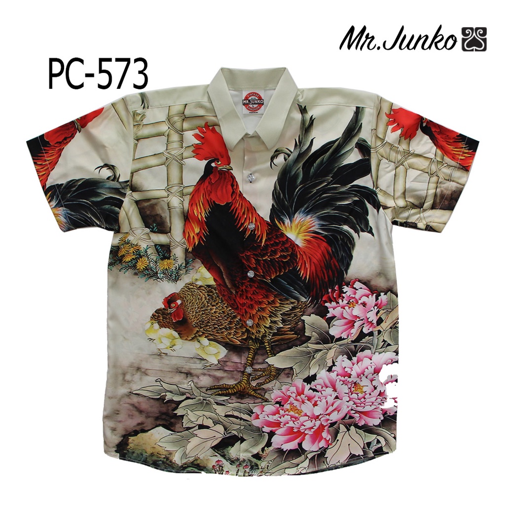 ส่งฟรี เสื้อเชิ้ต งานต่อลาย Mr-Junko ผ้านิ่มใส่สบายไม่ร้อน PC-573