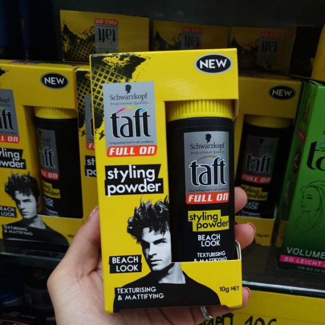 Schwarzkopf Taft Full On Beach Look Styling Powder Volumen Poder 10g ผงแป งจ ดแต งทรงผม Shopee Thailand