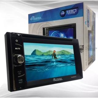 2Din เครื่องเล่น ดีวีดี วิทยุ ติดรถยนต์ ACUSTIKA AK-DVD6562 พร้อมบลูทูธ