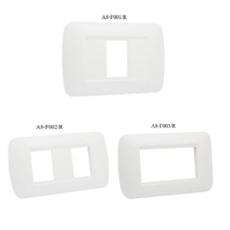 Sale!!! HACO Curve สีขาว มีให้เลือก 3รุ่น  รุ่น A8-F001/R, รุ่น A8-F002/R, รุ่น A8-F003/R หน้ากาก HA