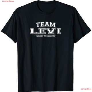 เสื้อยืดกีฬา Team Levi Proud Family Surname, Last Name Gift T-Shirt Sports T-shirt