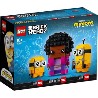 [Lego Dad] Lego 40421 Brick Headz : Minions (Belle Bottom, Kevin and Bob) ของแท้ 100%