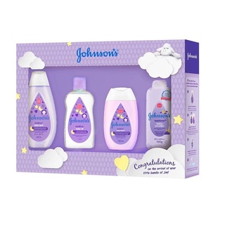 johnsons  Baby Bedtime Set/Gift Set 4in1 กิ้ฟเซต จอนสันเบดไทมสุดคุ้ม