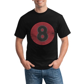 เสื้อยืดแขนสั้น พิมพ์ลายตัวเลข 8 Luck Eight Race Game Competitor Player สําหรับผู้ชาย