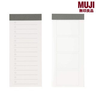 Muji Notepad สมุดฉีกจดบันทึก จากมูจิ