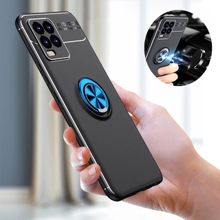 Realme 8 / Realme 8 Pro 4G หมุนได้ 360 องศา แหวนแม่เหล็ก ขาตั้ง เคสกันกระแทก เคสโทรศัพท์ป้องกัน