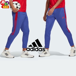 ADIDAS - ใหม่ กางเกงเทรนนิงขายาว  ทรงสลิม ขาสอบ เอวยืด +เชือก กระเป๋าซิป ADIDAS TIRO PRIMEBLUE TRAINING PANTS GN5749