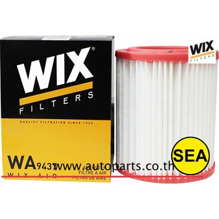 ไส้กรองอากาศ WIX สำหรับ HONDA CRV ปี 02-06  WA9437 (1ชิ้น)