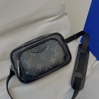 พรี Lv Louis Vuitton M30755 กระเป๋าสะพายไหล่ กระเป๋าผ้าแบรนด์เนน กระเป๋าแฟชั่น