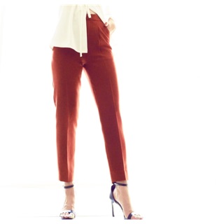 Naris brand new classic pants in red size  XS  ของใหม่ป้ายห้อย