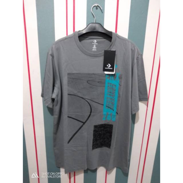 CONVERSE เสื้อยืดคอนเวิร์สของแท้