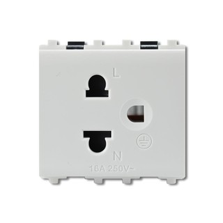 เต้ารับเดี่ยว 3 ขา + ม่าน SCHNEIDER 3426UESTM SINGLE SOCKET 3P 3426UESTM SCHNEIDER