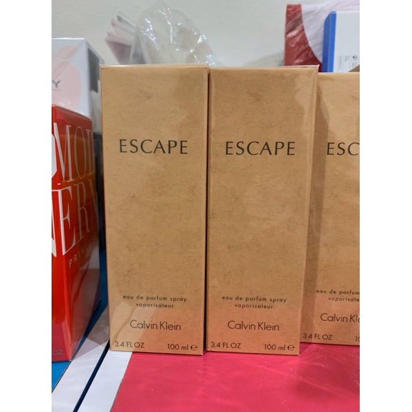 น้ำหอม Calvin Klein CK Escape For Women Eau De Parfum ขนาด 100 ml. ของแท้ กล่องซีล 3wWa
