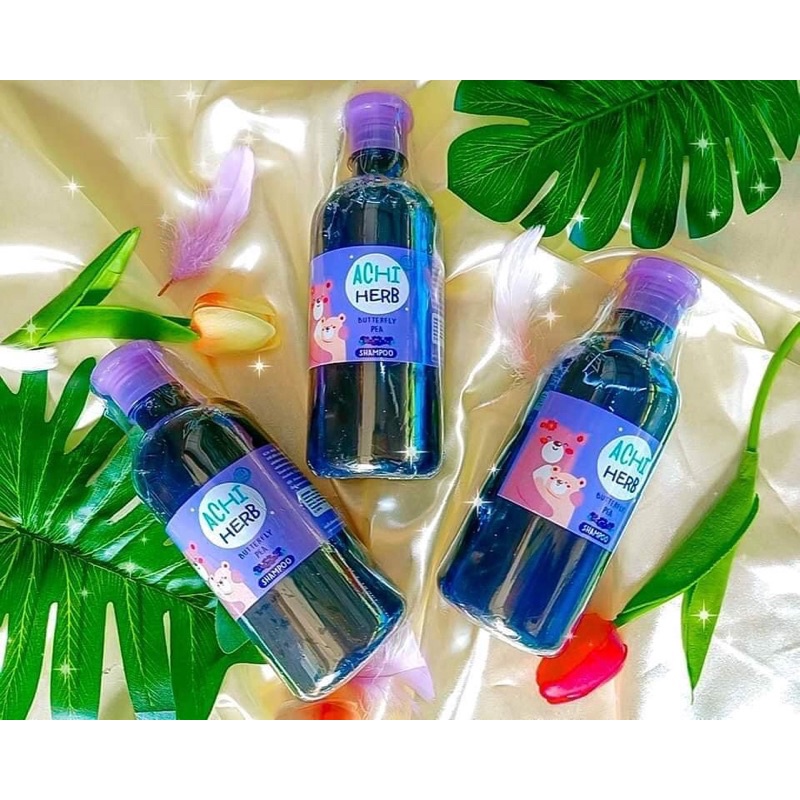 ACHI HERB BUTTERFLY PEA SHAMPOO