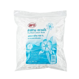 เอโร่ สำลีก้าน 800 ก้าน 1 แพ็ค Aro Cotton Swab 800 Shanks 1 Pack