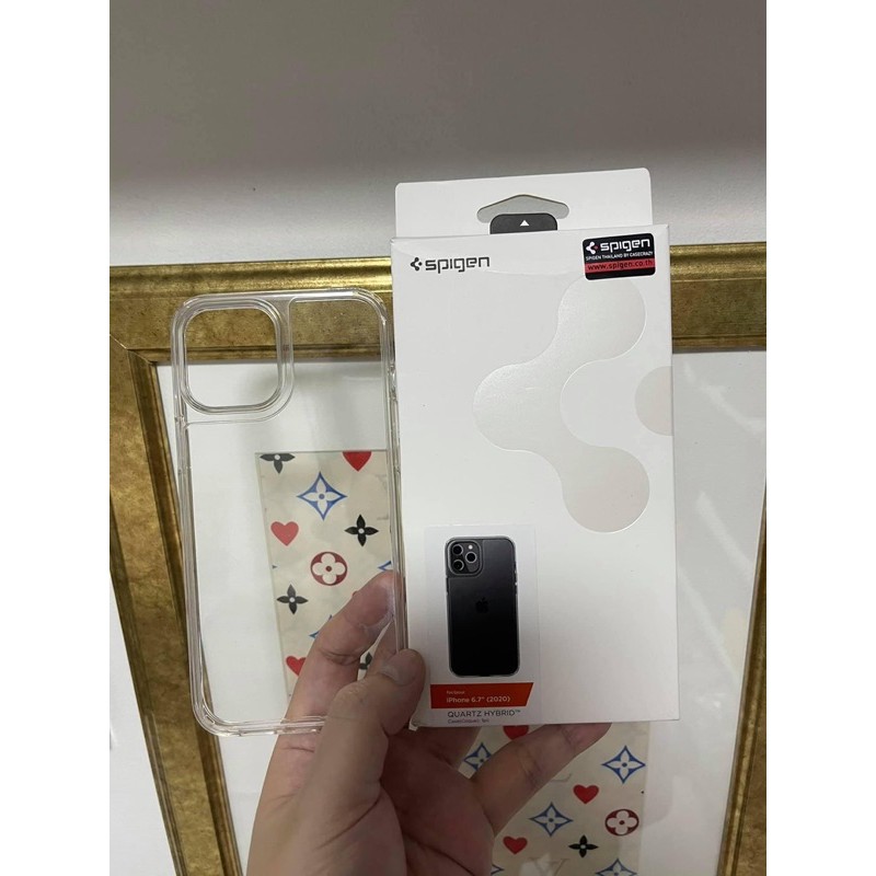 Spigen Quartz Hybrid 12ProMax สีใส ซื้อจากร้าน425Degree