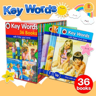 หนังสือเด็กภาษาอังกฤษ ฝึกคำศัพท์ KEYWORDS WITH PETER AND JANE (36 Books)