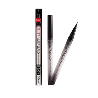 ✅ถูก/แท้ IN2IT Ultrablack Waterproof Eyeliner Pen EUB01 (very black) อินทูอิท อัลตร้าแบล็ค อายไลน์เนอร์ เพน EUB01