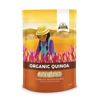 Organic Seeds White Quinoa เมล็ดควินัว สีขาว (350gm)