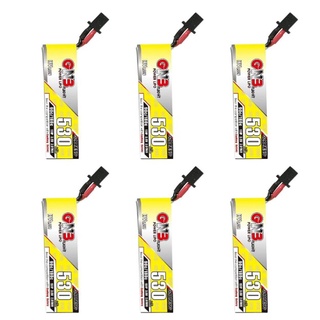 GNB 1s 530mAh 90c 3.8v HV Lipo Battery GNB27  6in1 แบตเตอรี่เกาเหนิง สำหรับโดรน เครื่องบิน 6 ก้อนใน 1 กล่อง ปลั๊ก GNB27