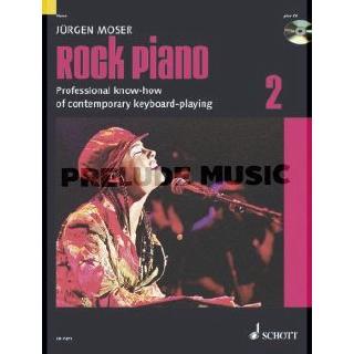 Rock Piano2 Professional Know-How of Contemporary Keyboard-Playing (ED7291)