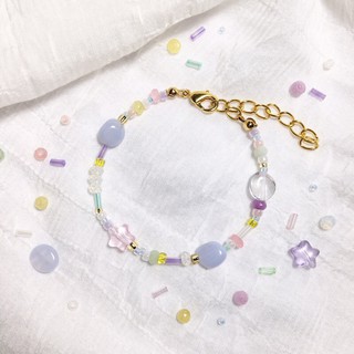 Midnight Luna - Twinkle Sprinkle bracelet กำไลลูกปัดโทนพาสเทล