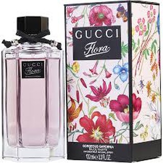 Gucci Flora Gorgeous Gardenia EDT ขวดสีชมพูม่วง แท้ แบ่งบรรจุขวดสเปรย์