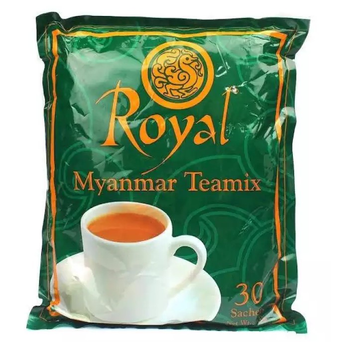 Royal Myanmar Teamix ชานม 3 in 1 ชาพม่า600g.( 1ถุงบรรจุ30 ซอง×20g.)