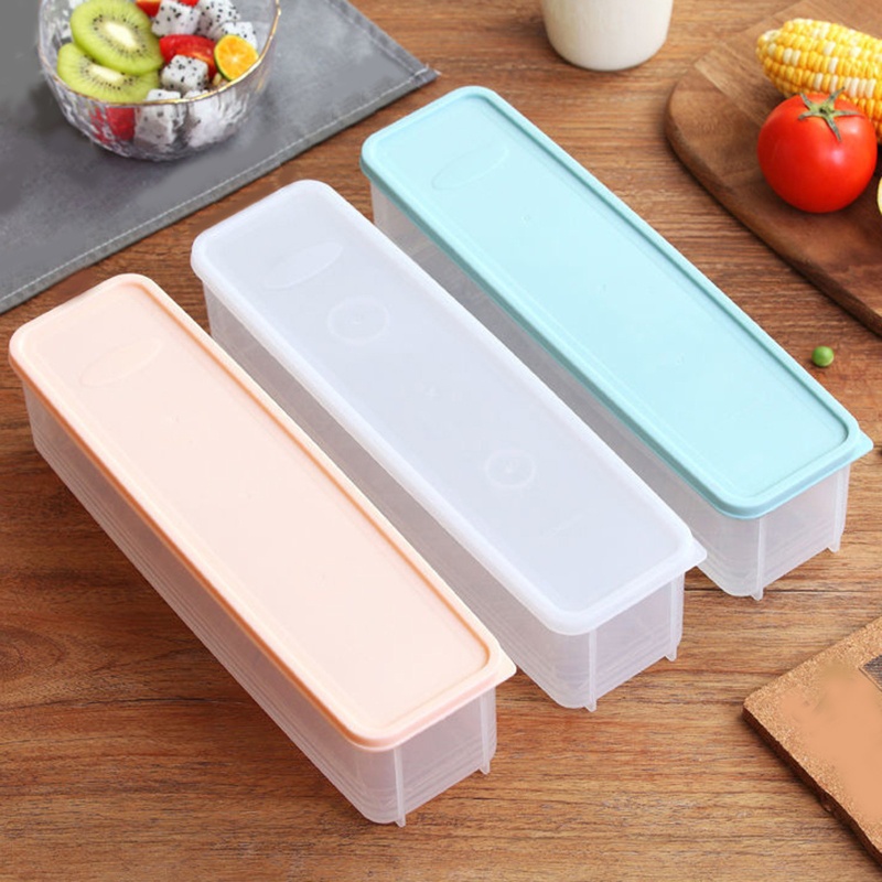 WOW Moisture-proof Household Noodle Translucent Storage Box Airtight Spaghetti Box