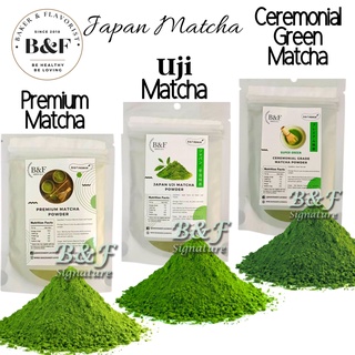 Premium Matcha Powder Uji Matcha Tea Japanese green tea 抹茶粉 Green Matcha Ceremonial Serbuk Teh Hijau